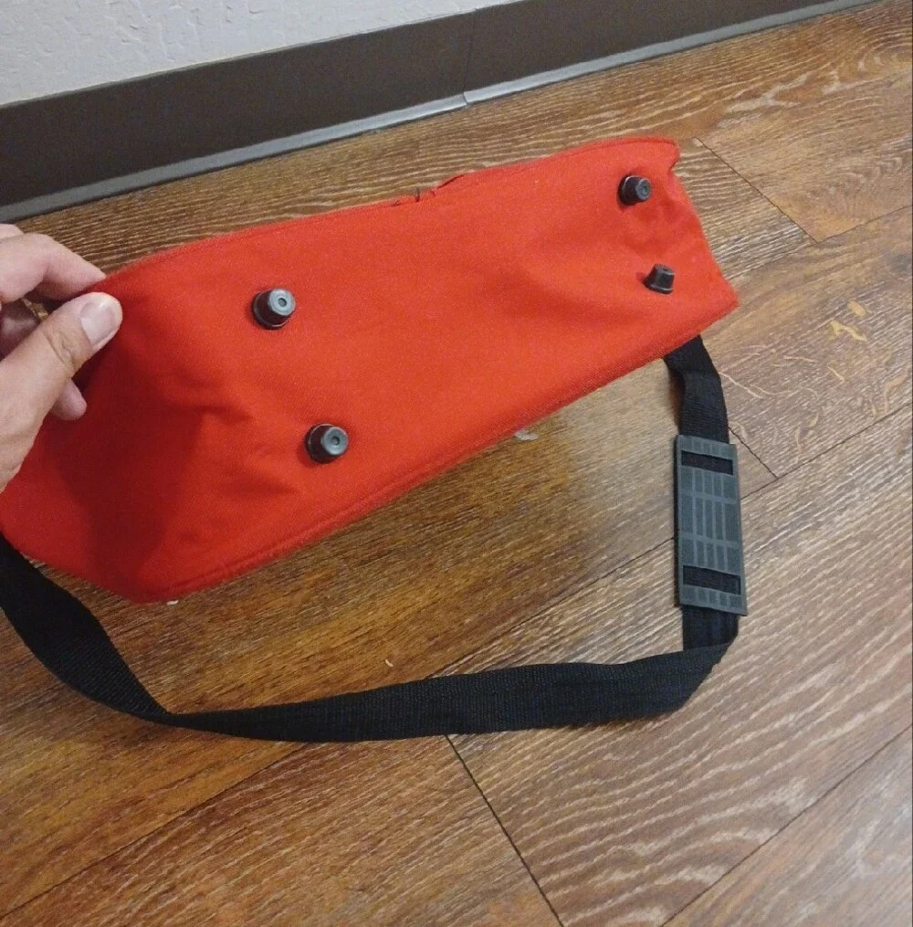 Gila River Red Men's Crossbody Bag - Compact Everyday Carry
